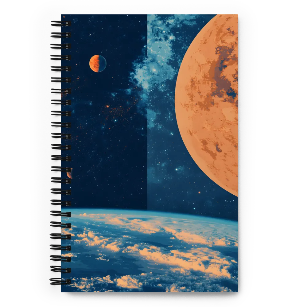 Interstellar Divide 
 Spiral Notebook | 140 pages