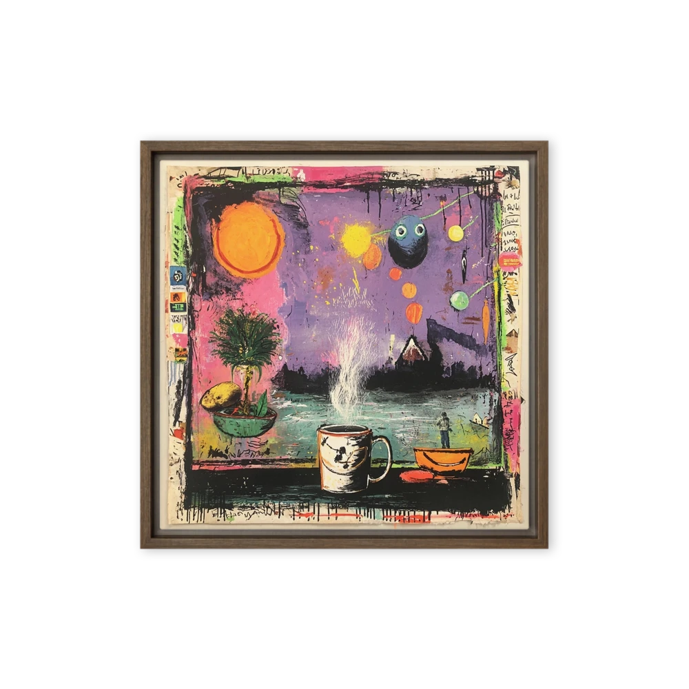 Cosmic Morning Brew | Art Print