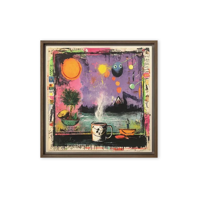 Cosmic Morning Brew | Art Print