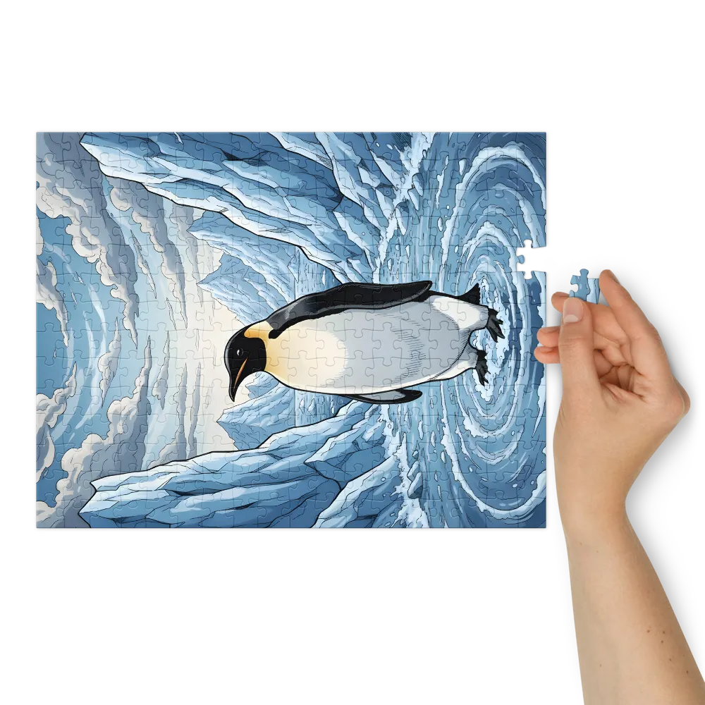 Emperor on Ice | Jigsaw Puzzles