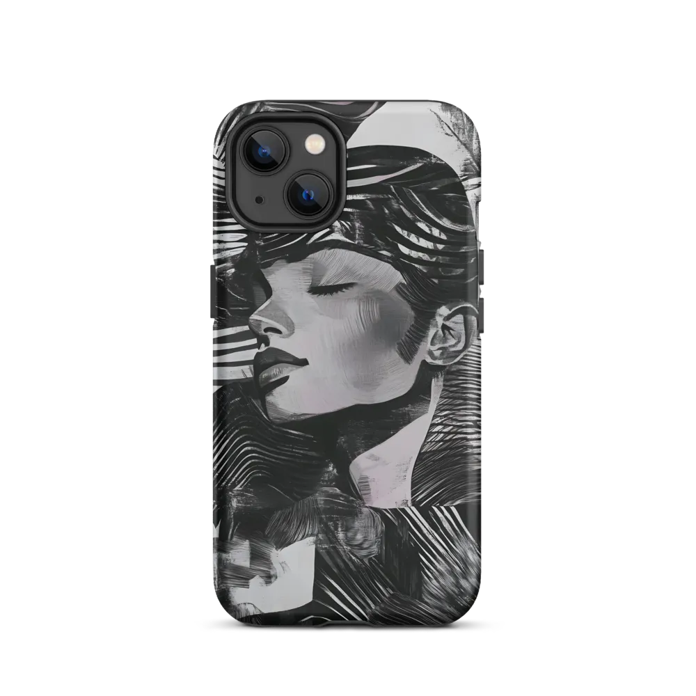 Monochrome Palm Portrait | Phone Case