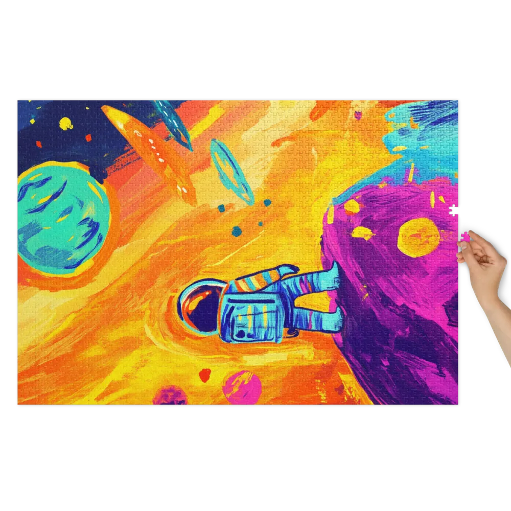 Cosmic Wanderer 
 Jigsaw Puzzle in Tin Box
