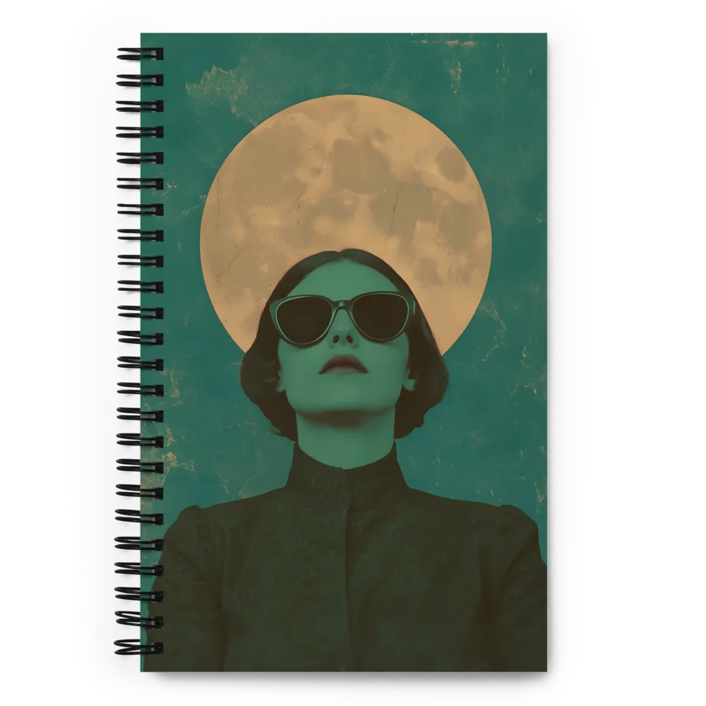 Lunar Gaze 
 Spiral Notebook | 140 pages