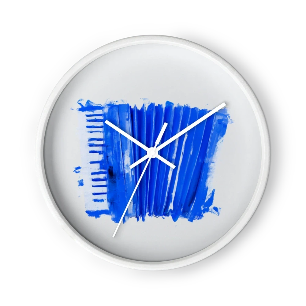 Blue Accordion Expression