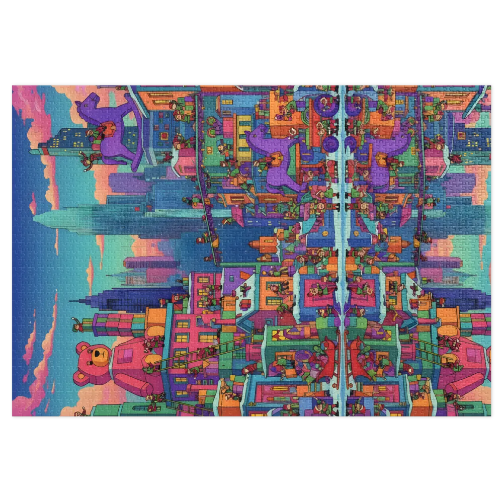 Toy City Reflection | Jigsaw Puzzles