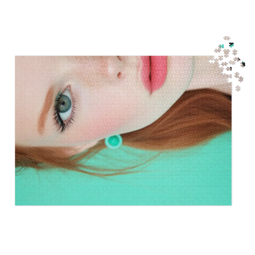 Close-Up Portrait of a Model