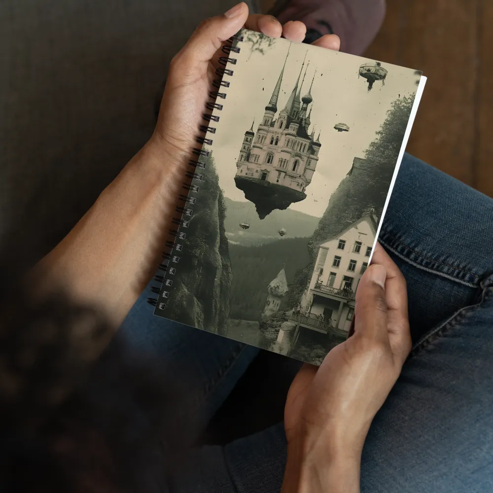 Floating Castle 
 Spiral Notebook | 140 pages