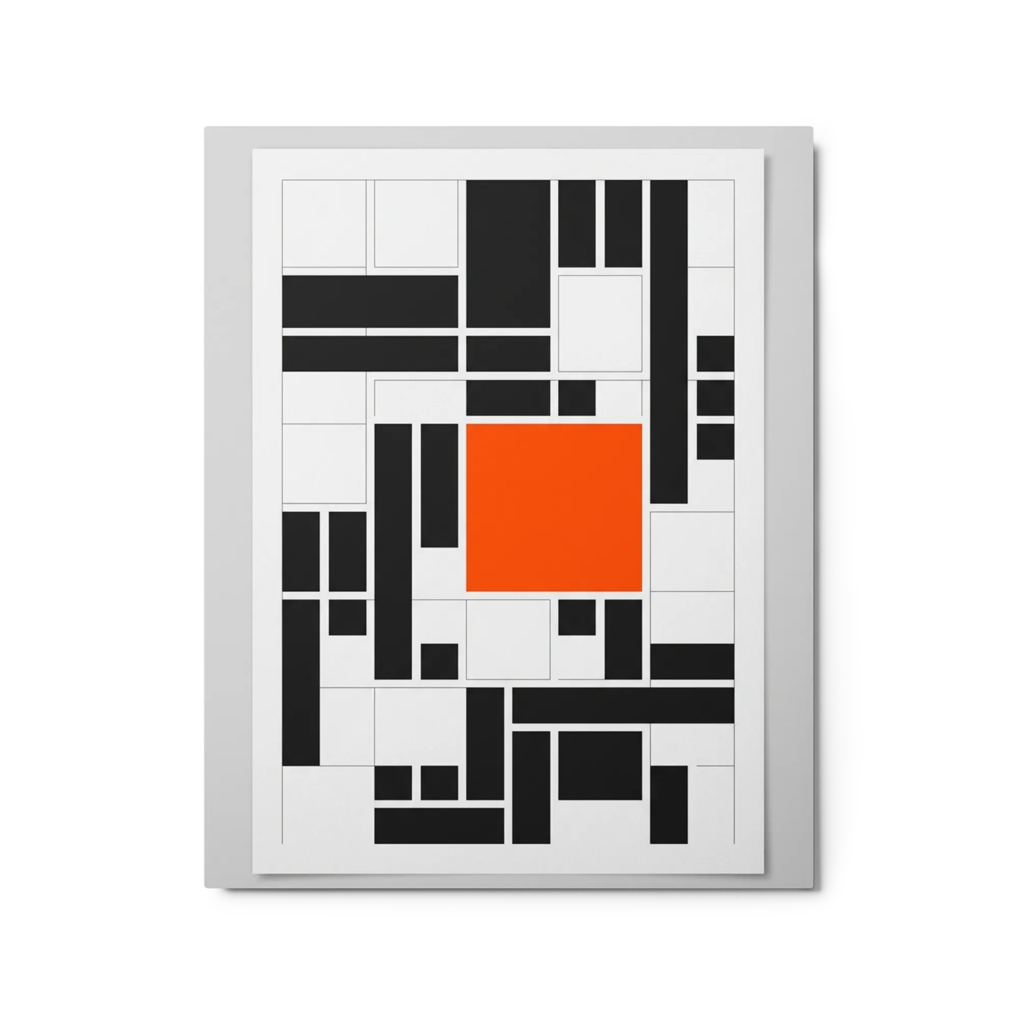 Composição Geométrica De Stijl