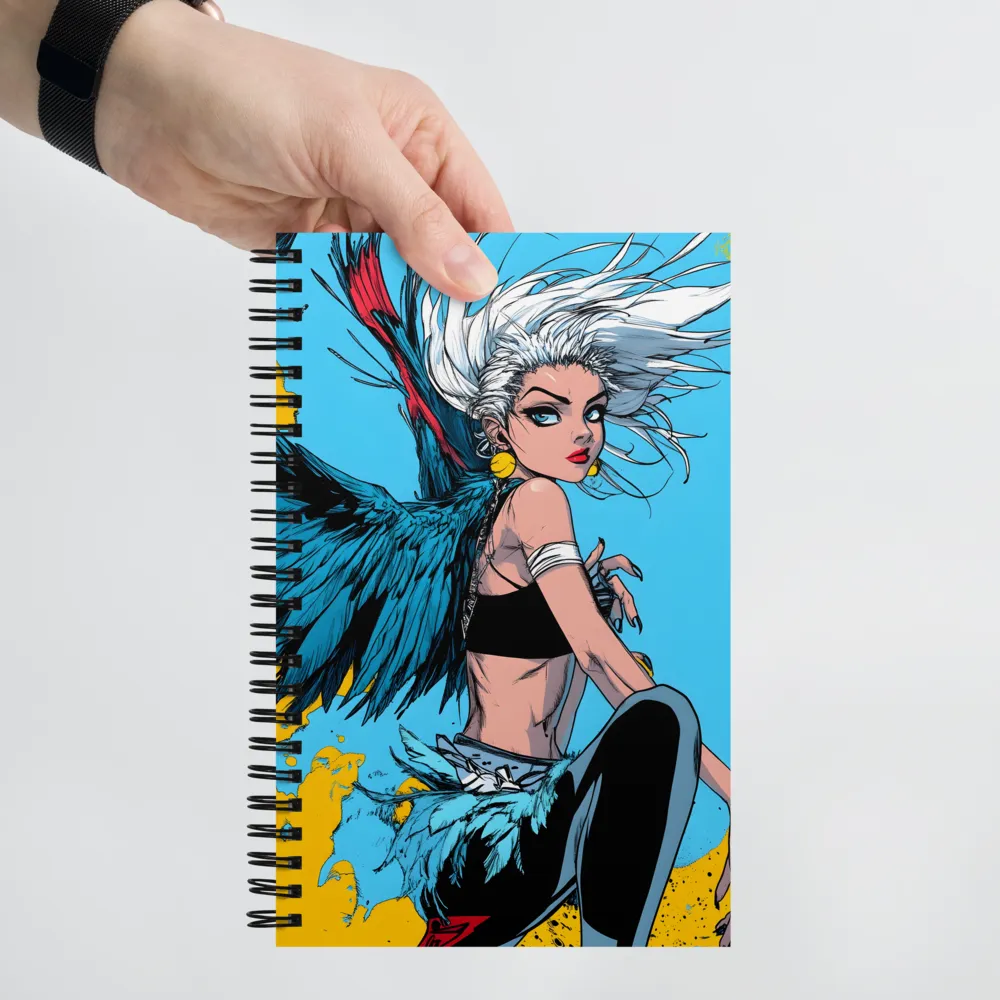 Feathered Grace 
 Spiral Notebook | 140 pages