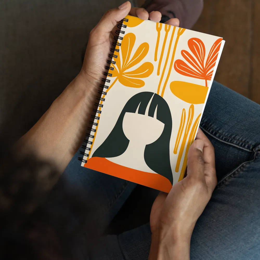 Botanical Serenity 
 Spiral Notebook | 140 pages