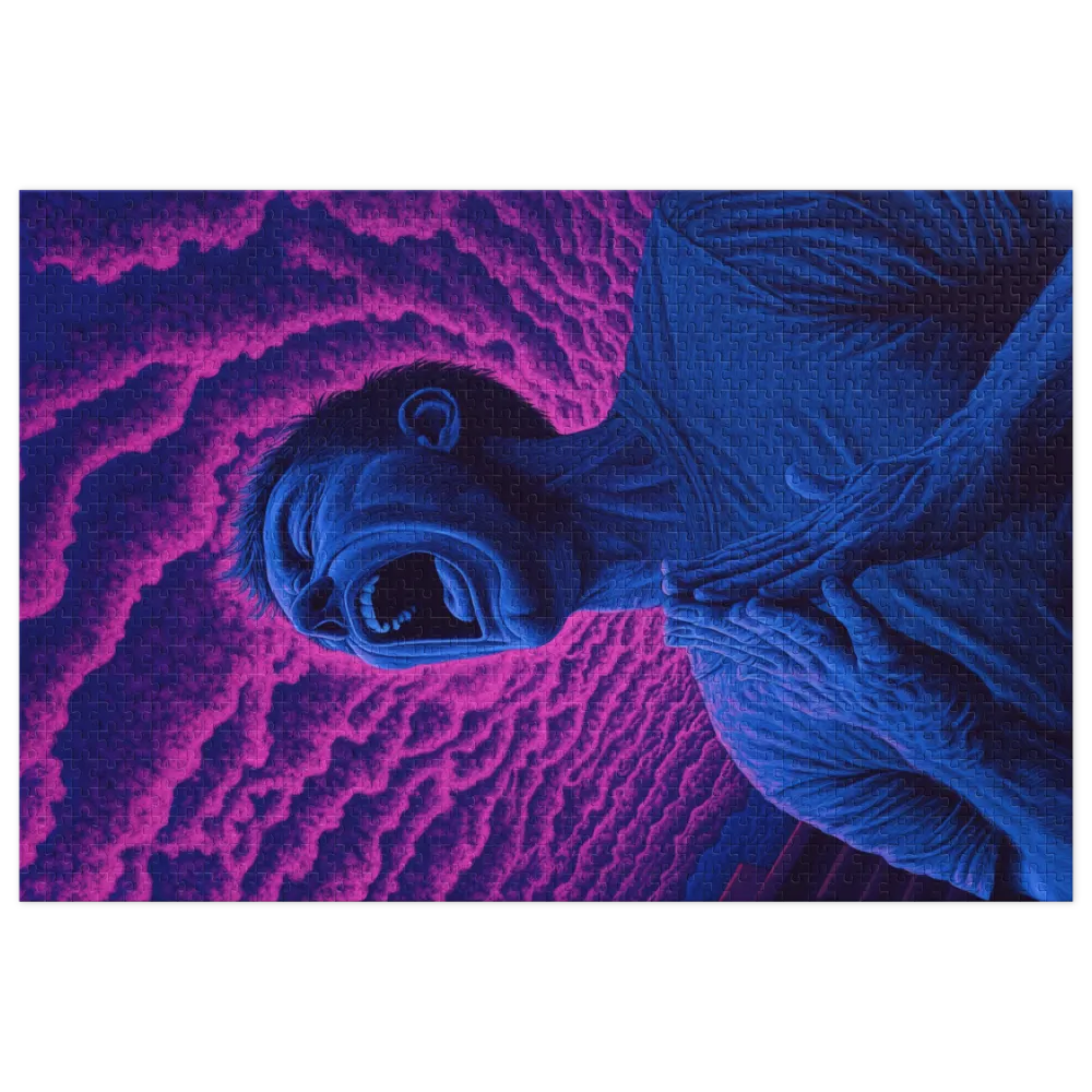 Ultraviolet Agony 
 Jigsaw Puzzle in Tin Box