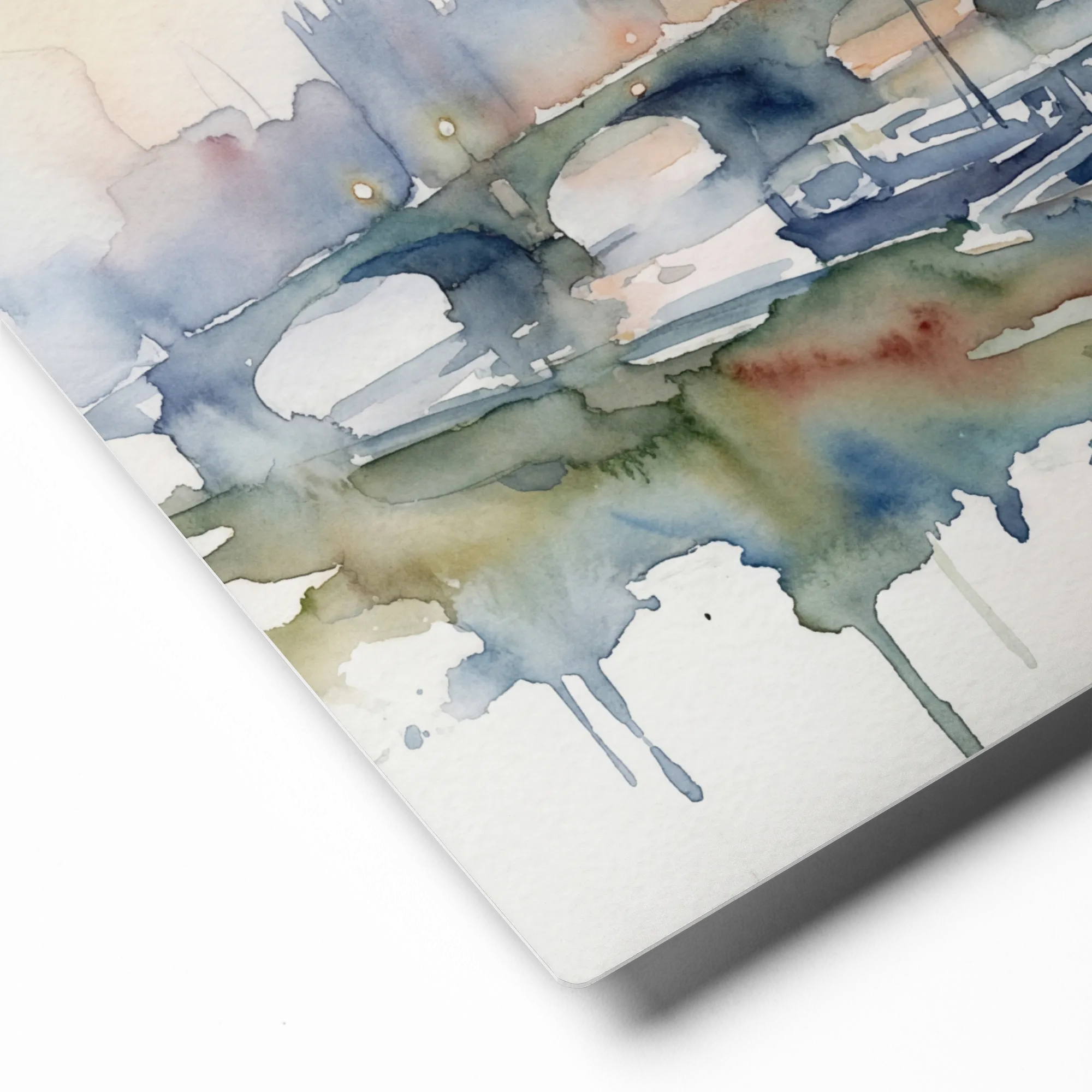 Thames Serenade 
 Canvas with White Frame