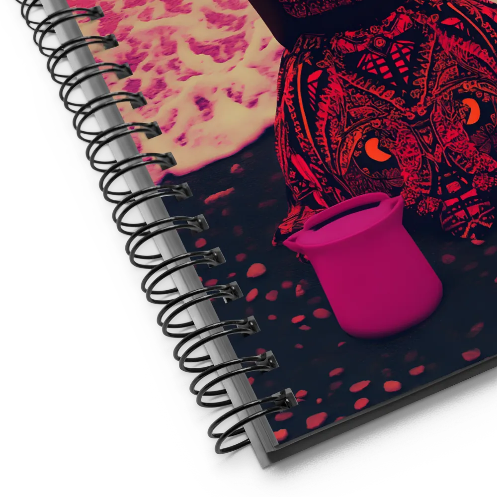 Crimson Tide Reverie 
 Spiral Notebook | 140 pages