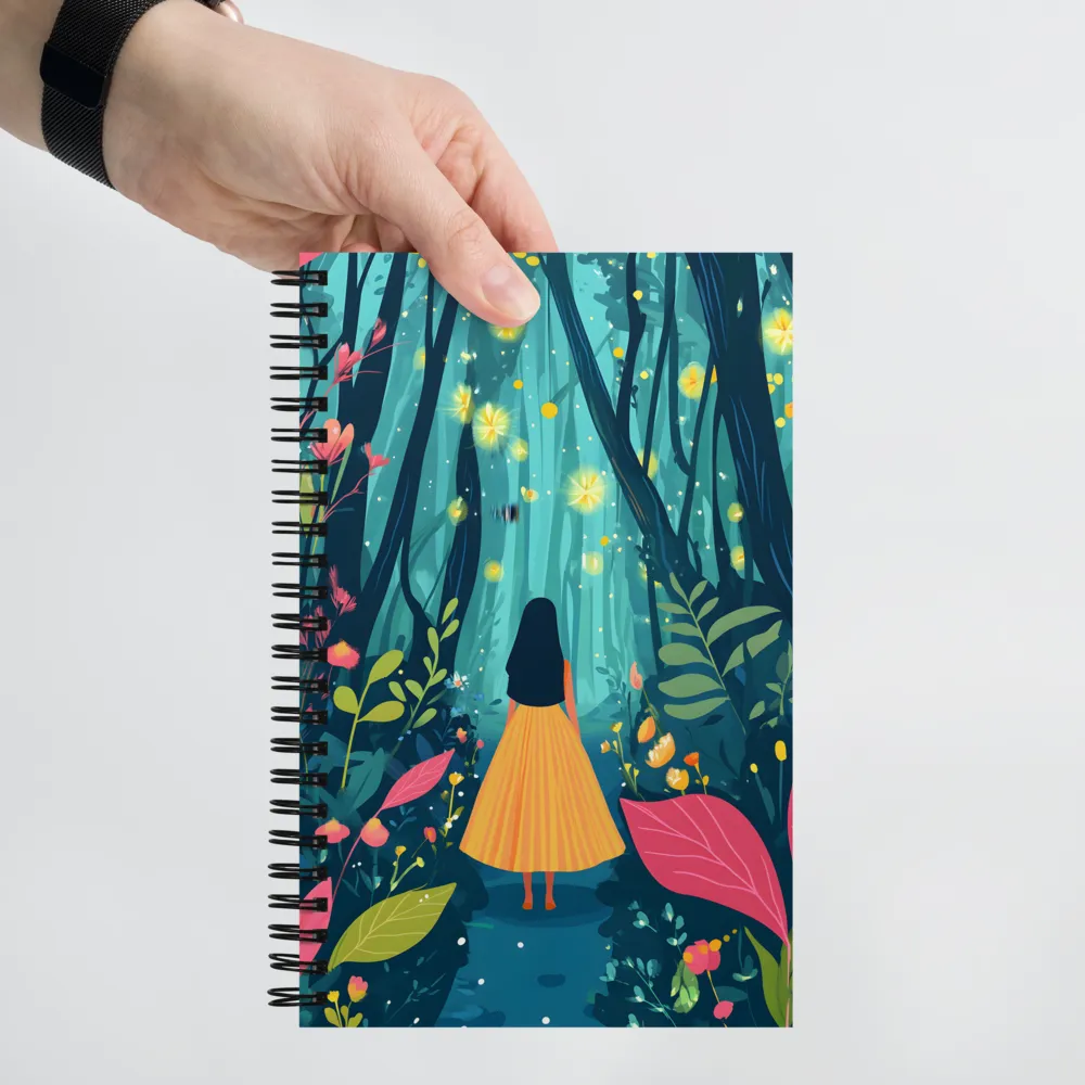 Path Through the Enchanted Forest 
 Spiral Notebook | 140 pages