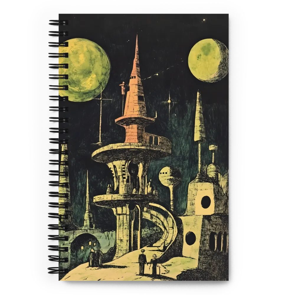 Echoes of a Distant Future 
 Spiral Notebook | 140 pages