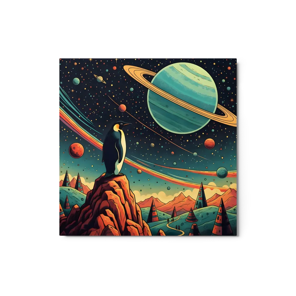 Cosmic Penguin | Art Print
