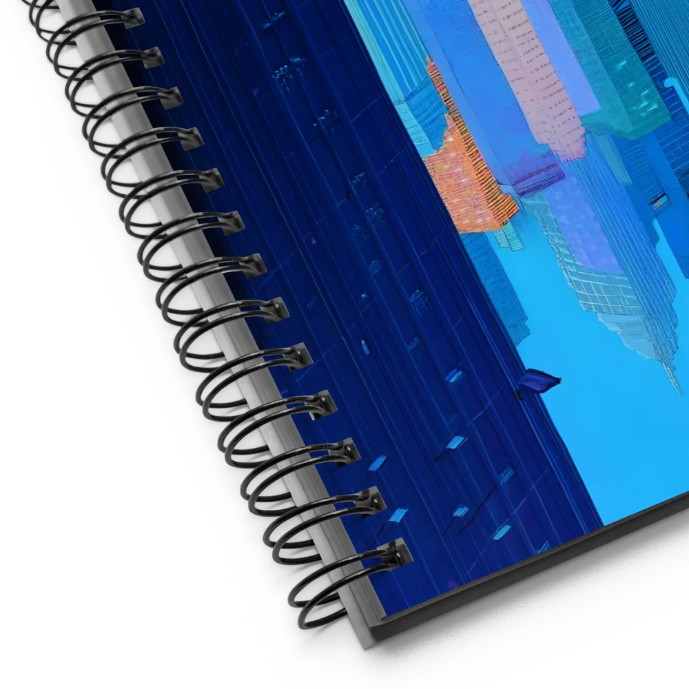 Surreal Urban Reflection 
 Spiral Notebook | 140 pages