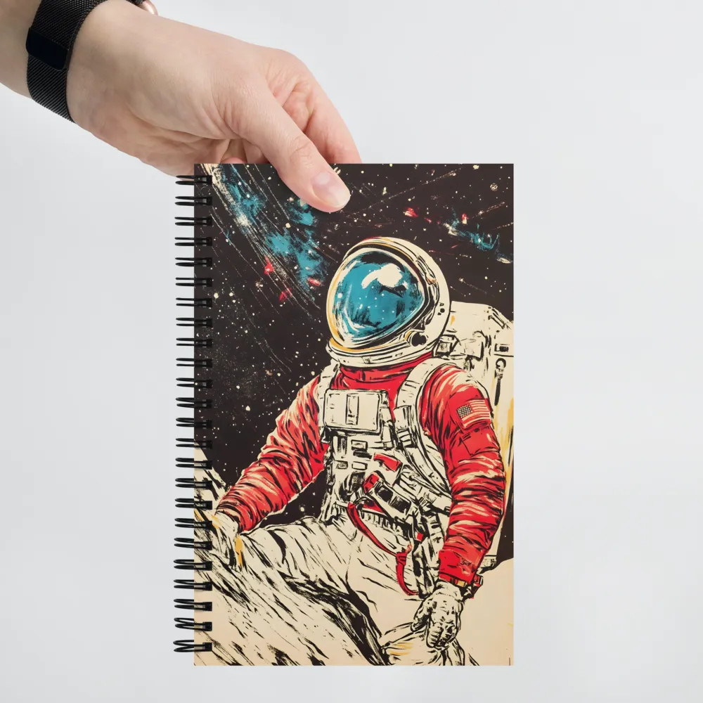 Cosmic Voyager 
 Spiral Notebook | 140 pages