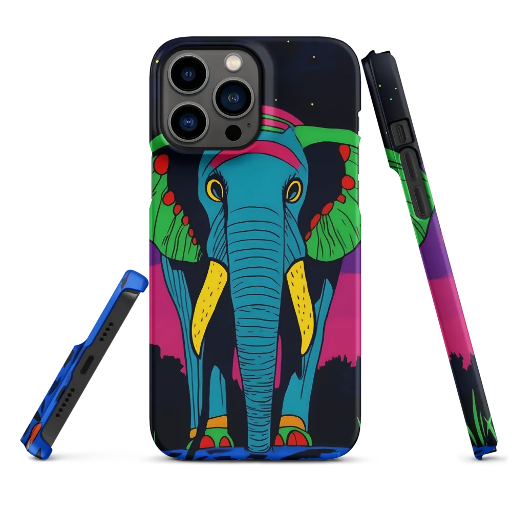 Stylized Elephant Pop Art | Phone Case