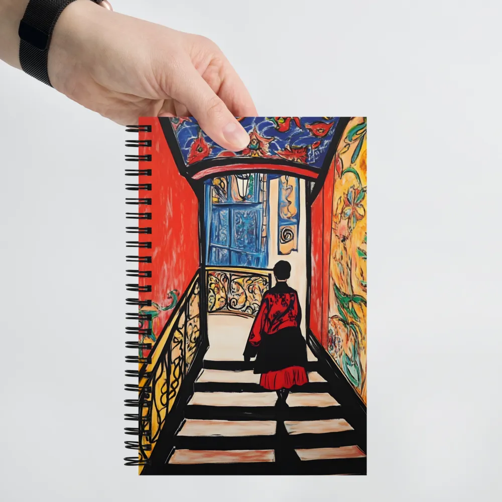 Ascension of Color 
 Spiral Notebook | 140 pages