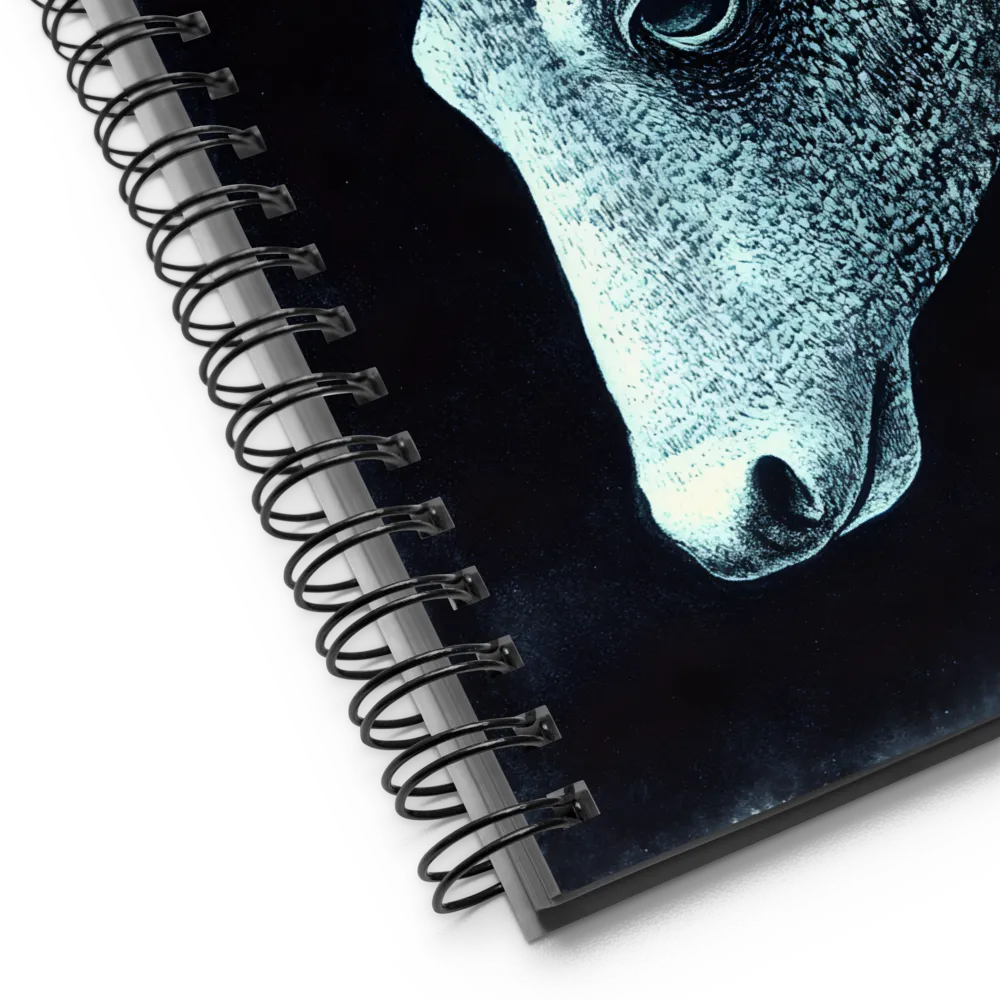 Horned Gaze 
 Spiral Notebook | 140 pages