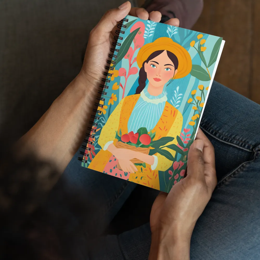 Gardener's Blossom 
 Spiral Notebook | 140 pages