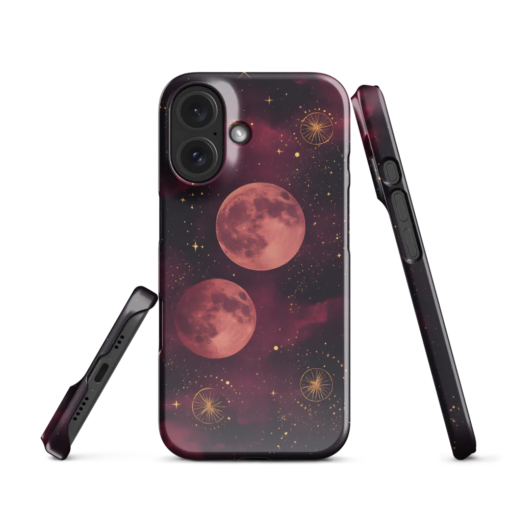 Celestial Dance of Moons 
 Samsung Galaxy S10 | Snap Case