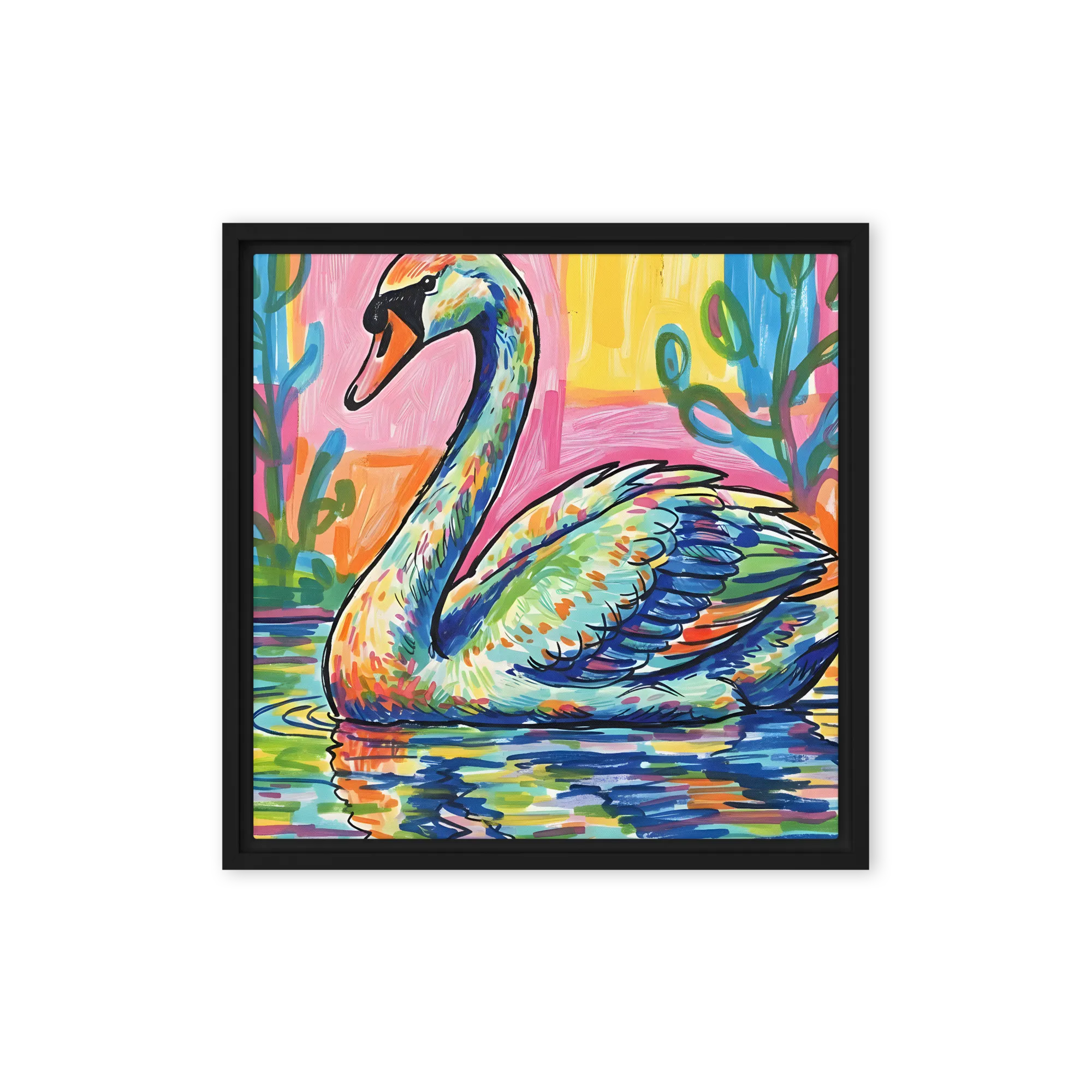 Prismatic Swan