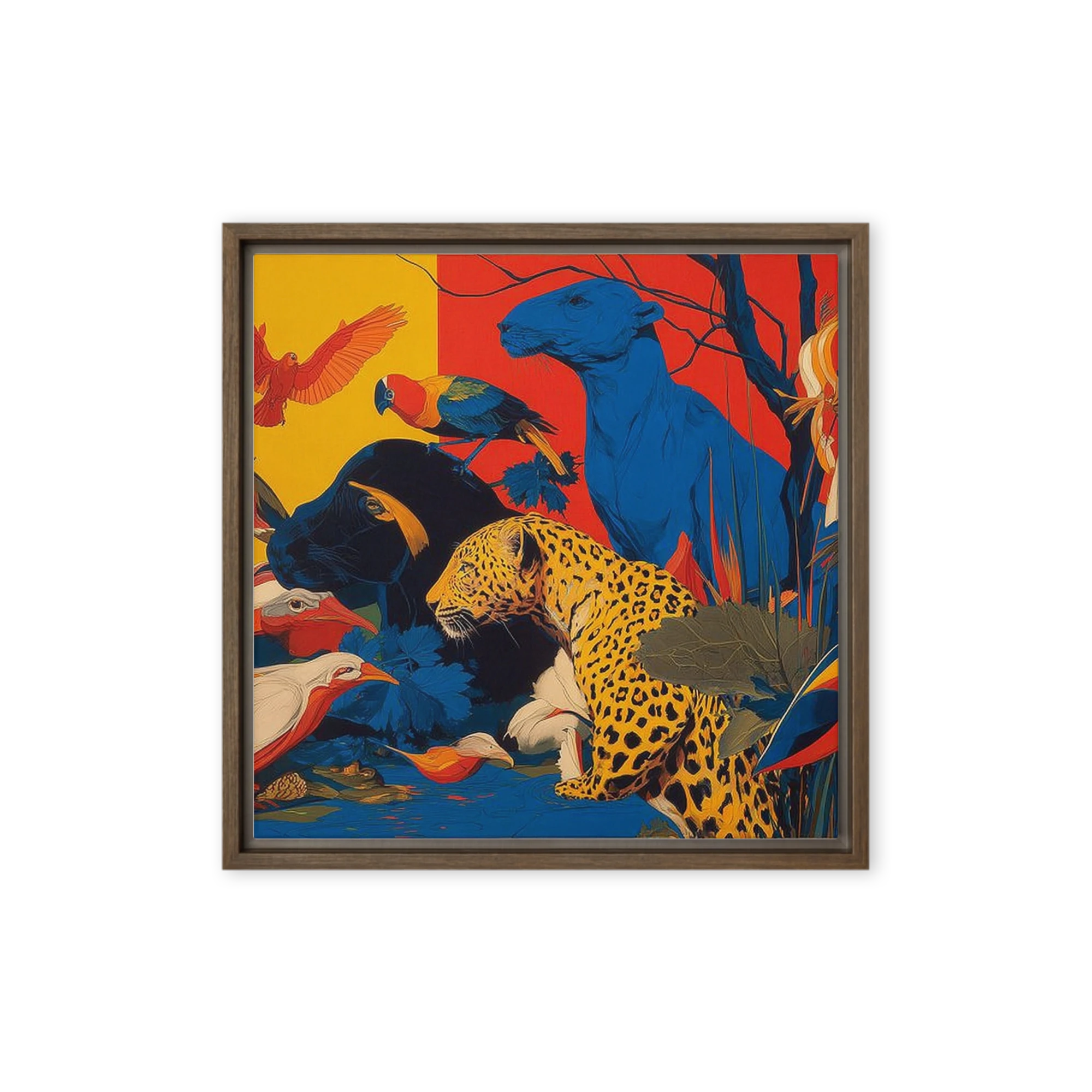 Jungle Animals Composition
