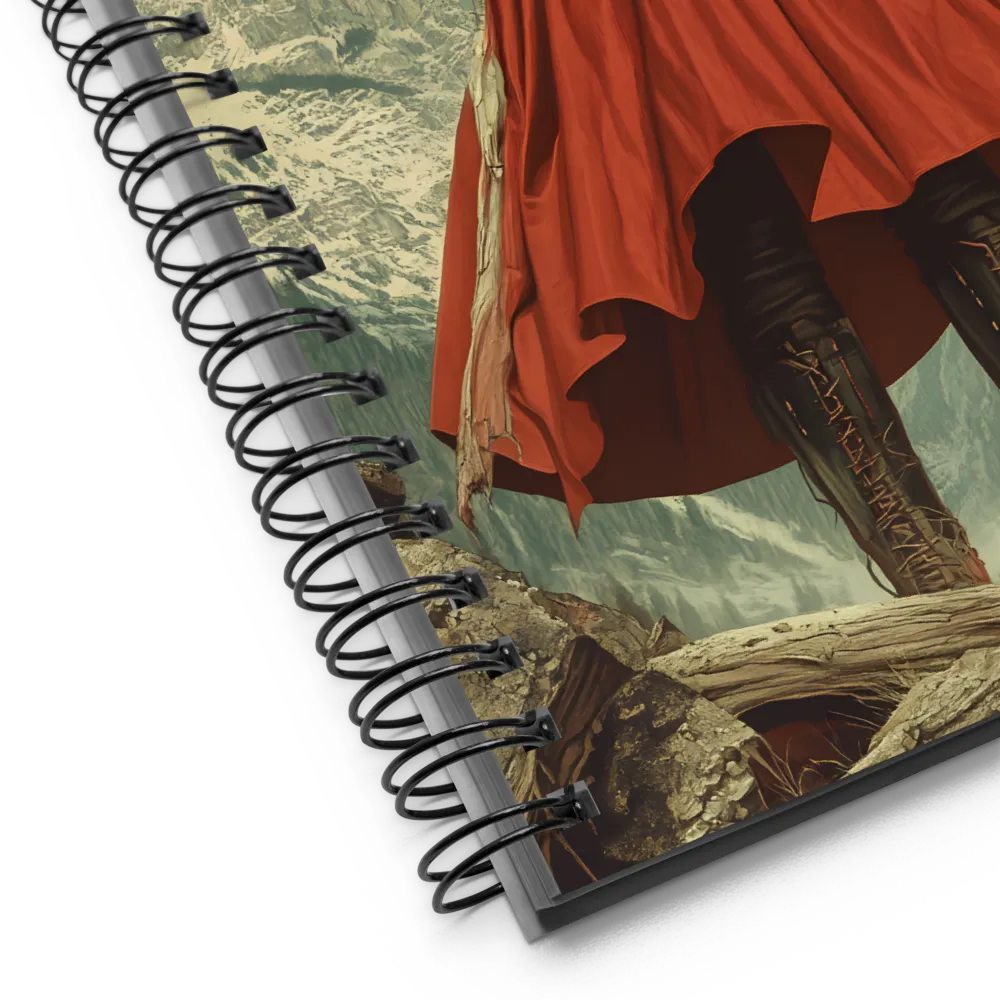 Mountain Warrior's Ascent 
 Spiral Notebook | 140 pages