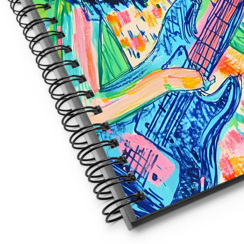 Electric Lullaby in Turquoise and Pink