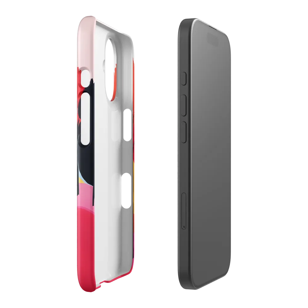 Colorful Abstract Landscape 
 iPhone 14 | Snap Case