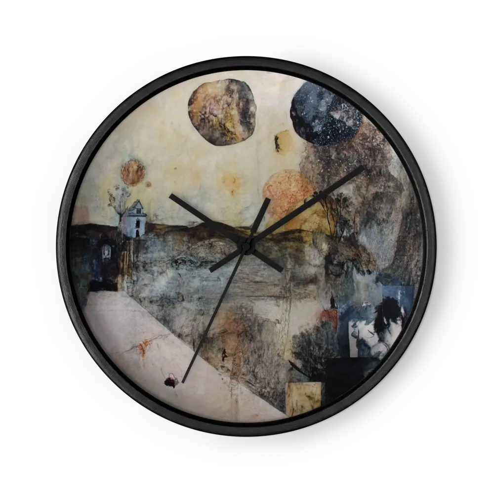 Celestial Solitude | Wall Clock