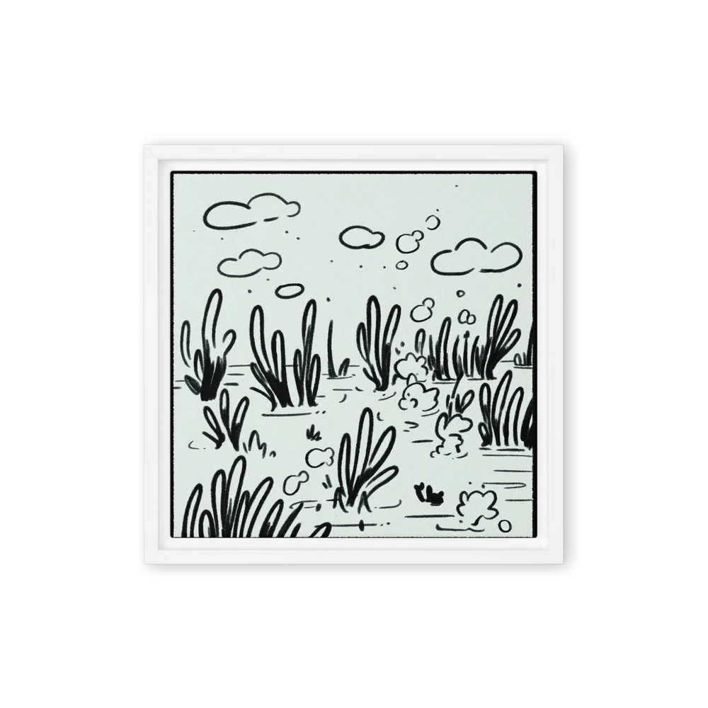 Submerged Flora | Art Print