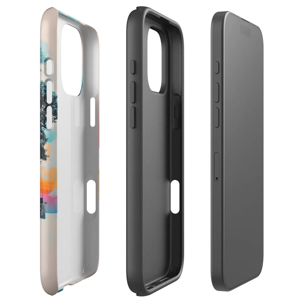 Surreal Train Among Trees | Phone Case