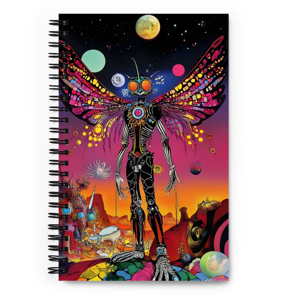 Cosmic Butterfly Being 
 Spiral Notebook | 140 pages