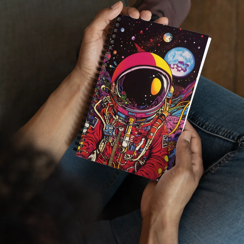 Cosmic Odyssey 
 Spiral Notebook | 140 pages