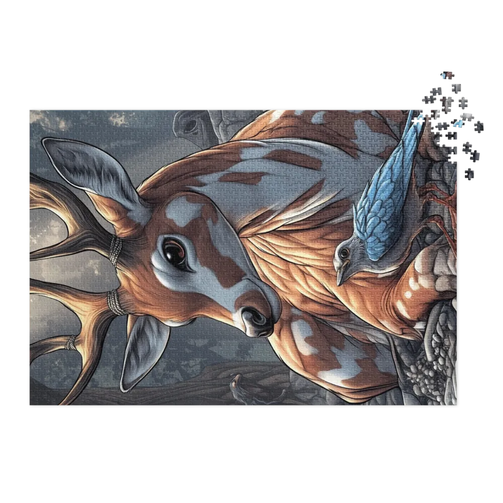 Forest Guardian 
 Jigsaw Puzzle in Tin Box