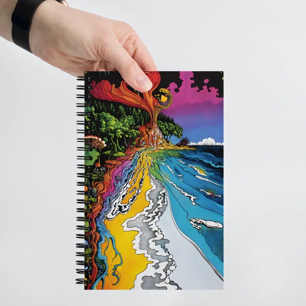 Ethereal Flow: A Psychedelic Landscape