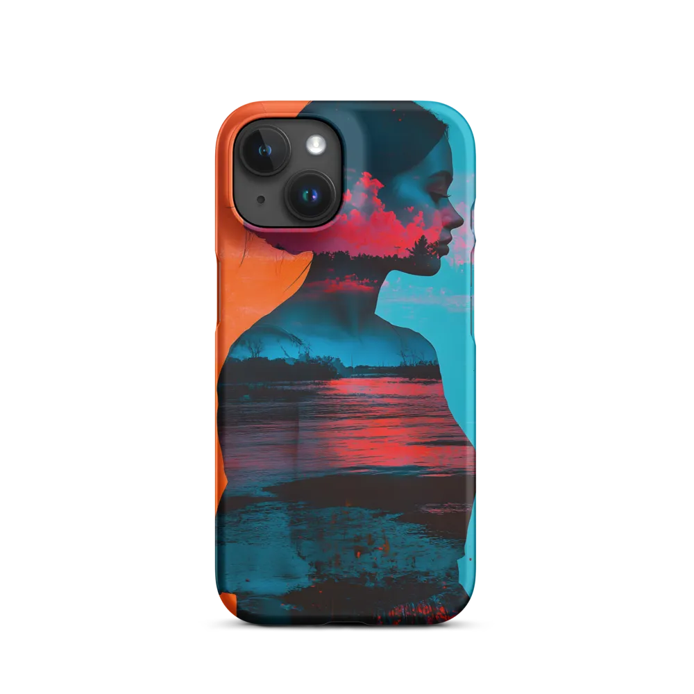 Surreal Double Exposure Silhouette | Phone Case