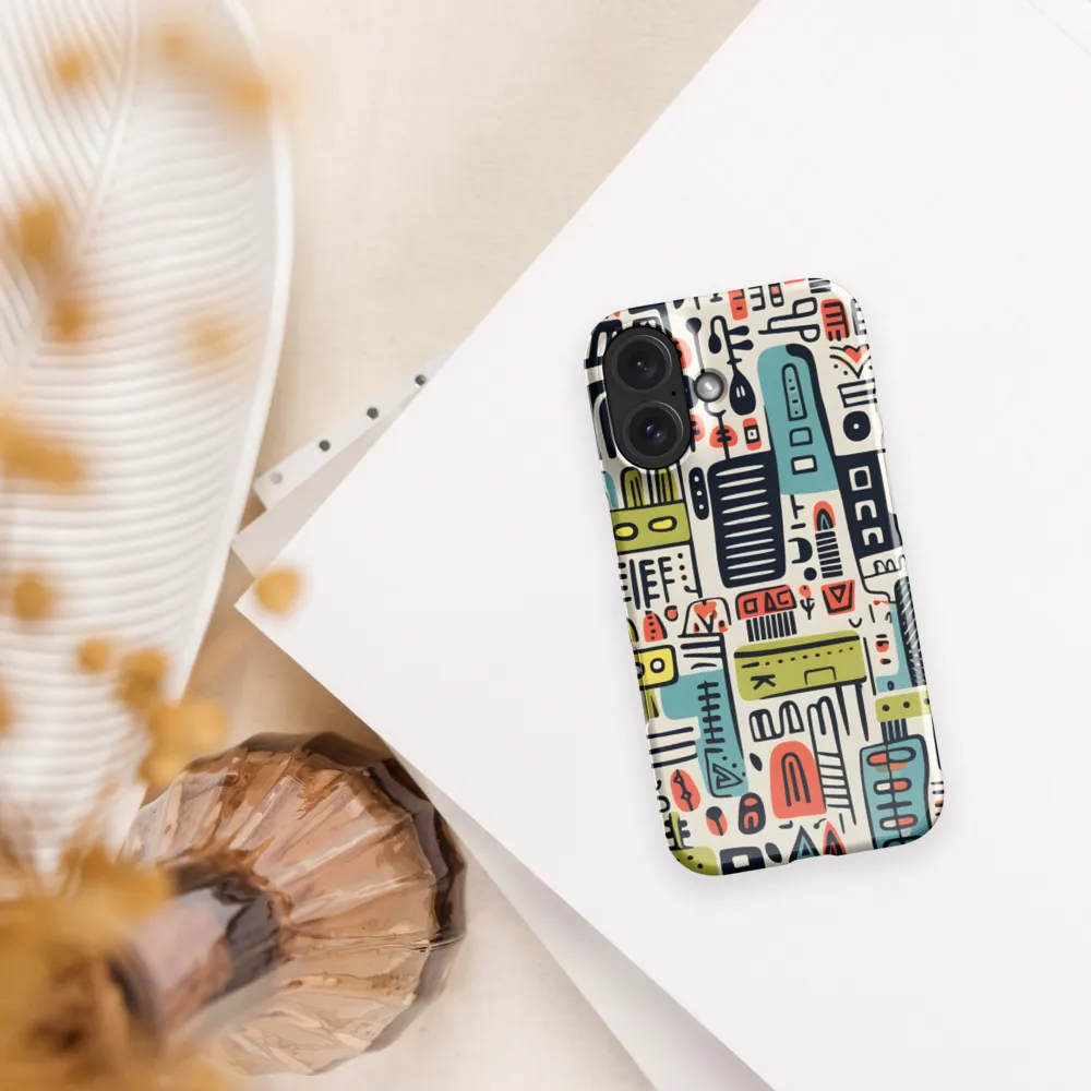 Urban Abstract Circuitry 
 iPhone 15 Pro Max | MagSafe® Tough Case