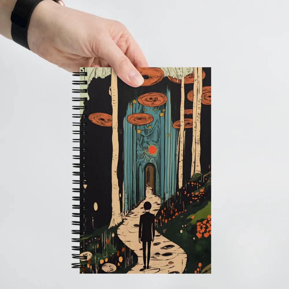 Gateway to the Unknown 
 Spiral Notebook | 140 pages