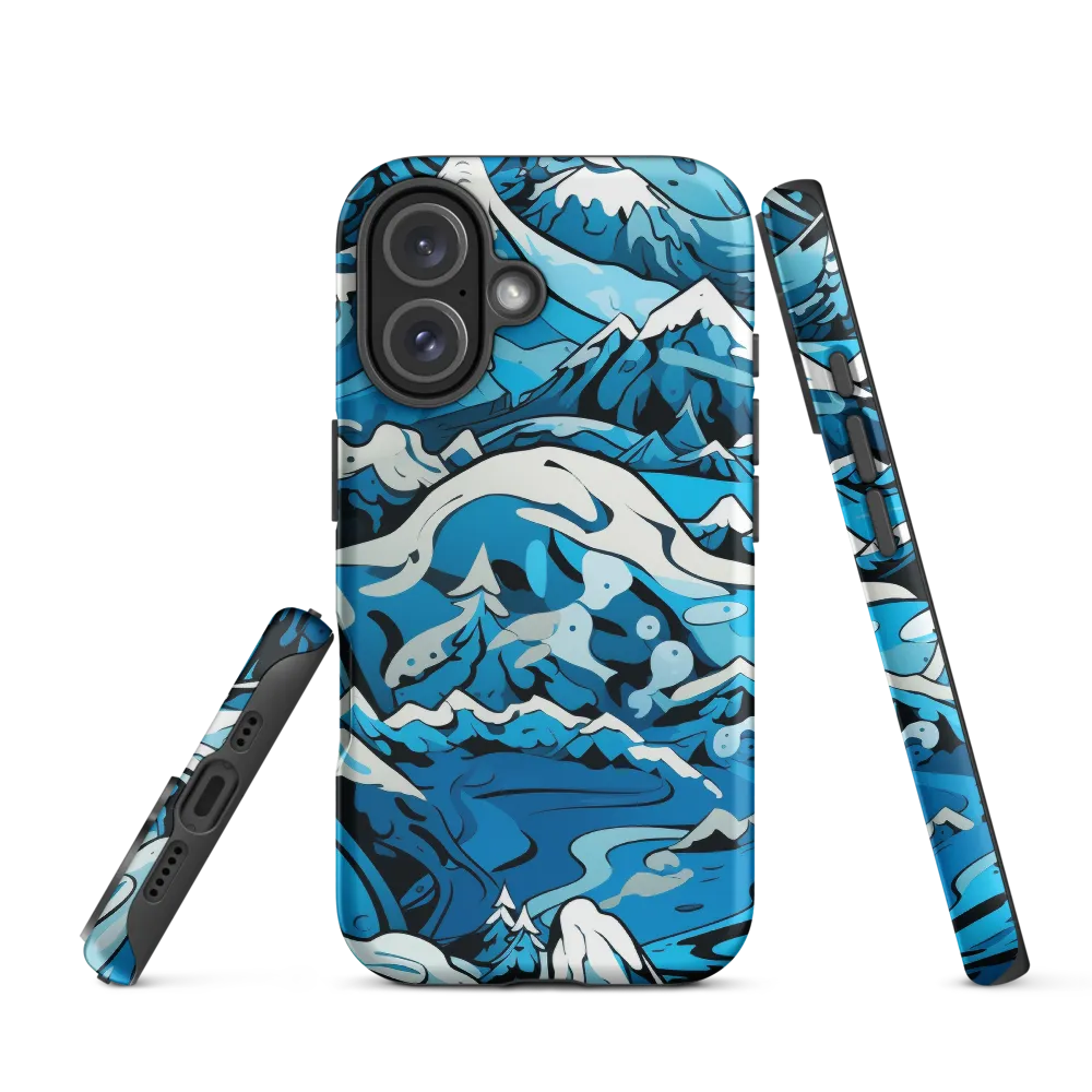 Blue Mountain Range Design | Phone Case