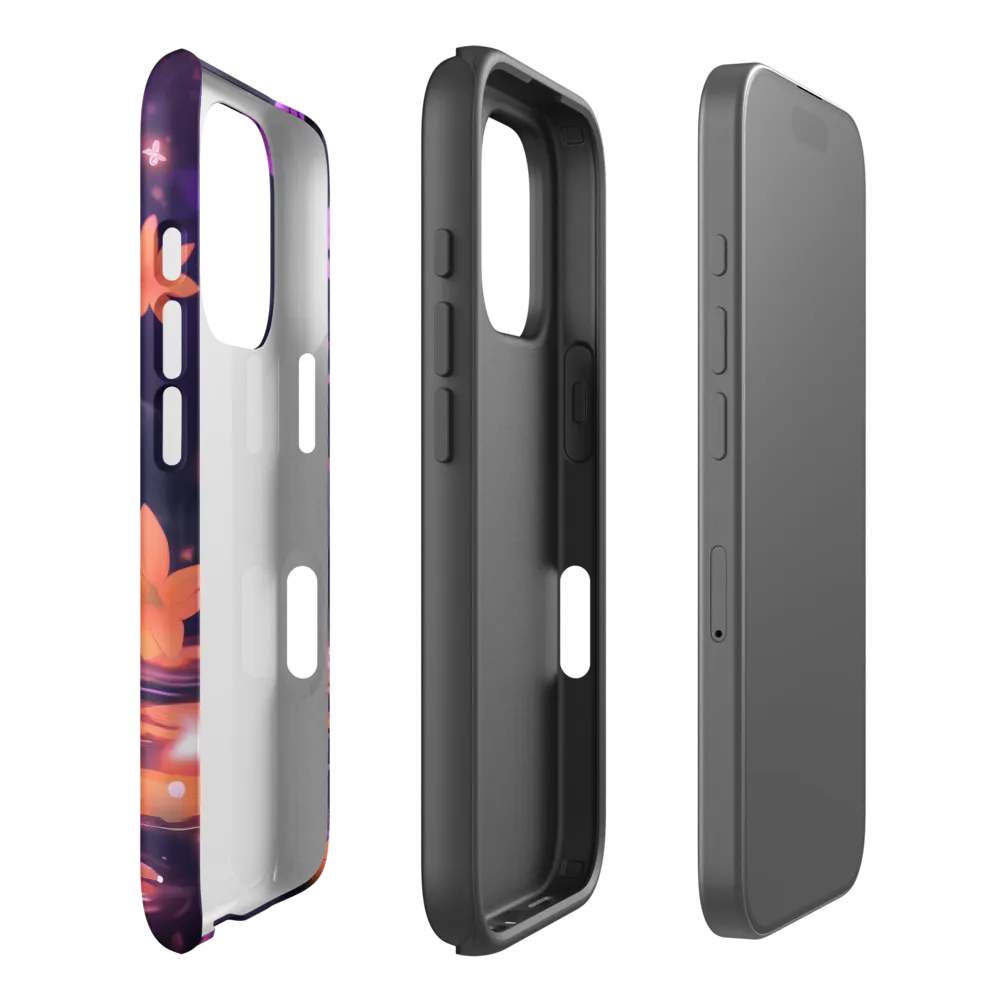 Night Lily Pond Glow | Phone Case