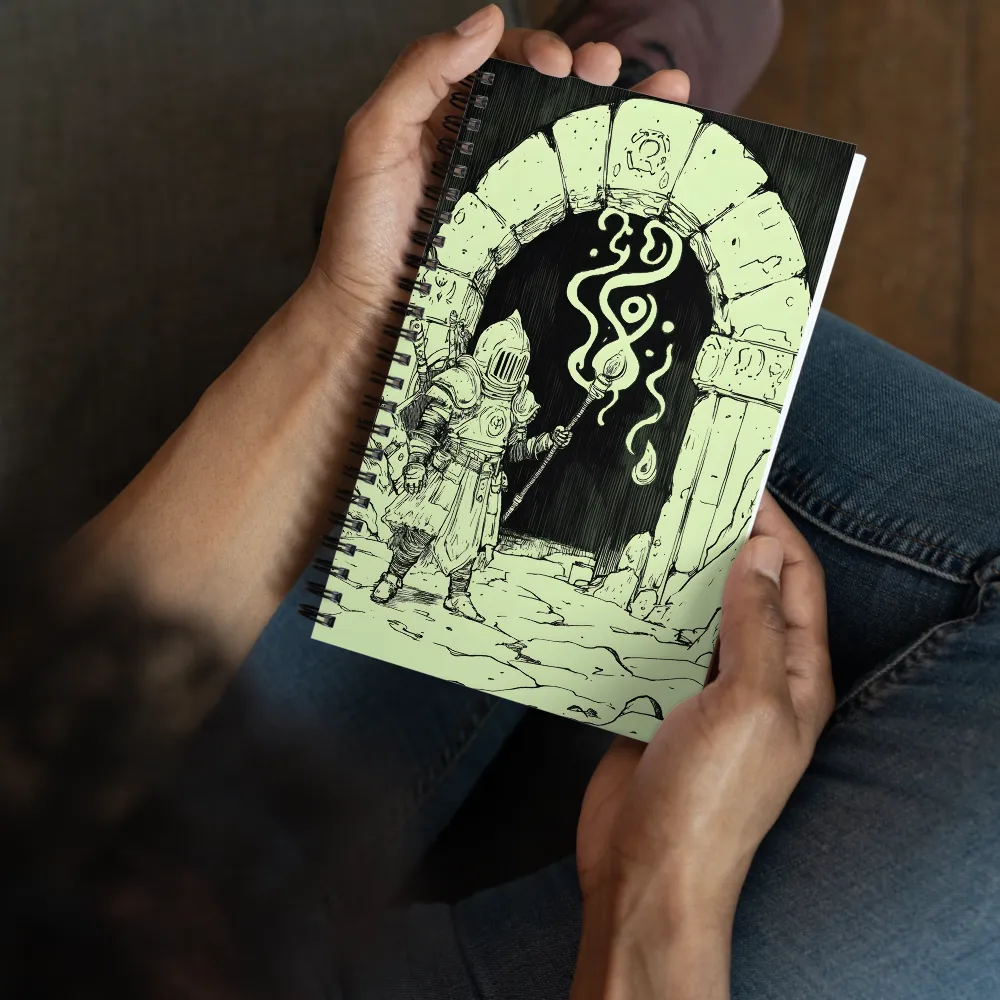 The Luminous Gateway 
 Spiral Notebook | 140 pages