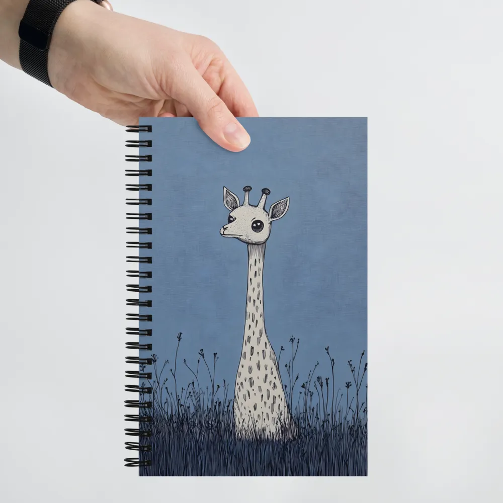 Gentle Giant in Meadow 
 Spiral Notebook | 140 pages
