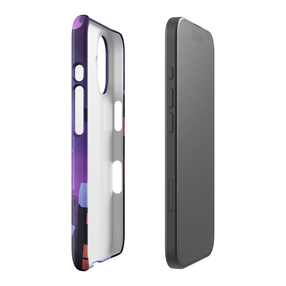 Moonlit Cityscape with Bats 
 iPhone 15 Pro Max | MagSafe® Tough Case