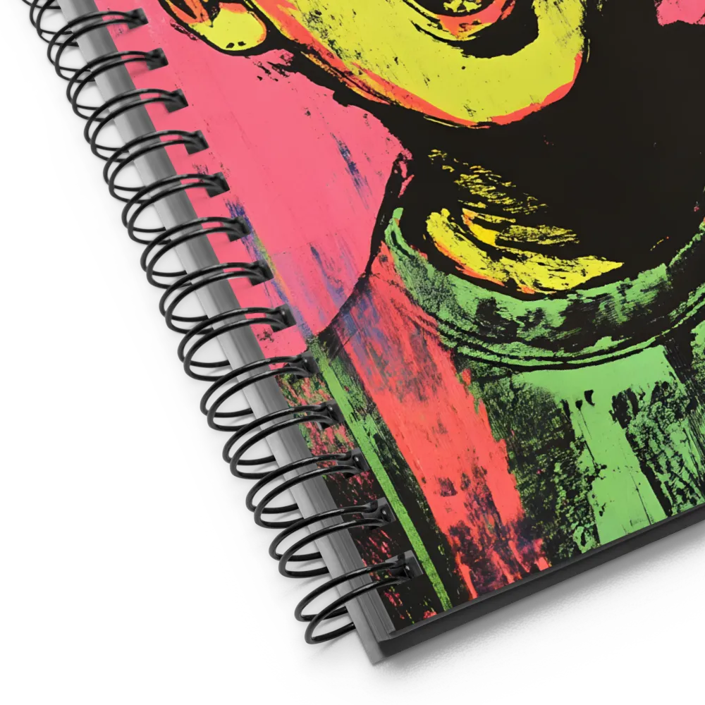 Neon Scream 
 Spiral Notebook | 140 pages