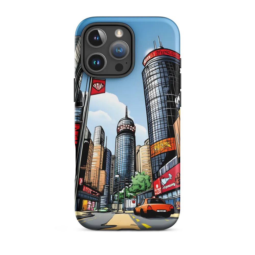Modern Cityscape Illustration | Phone Case