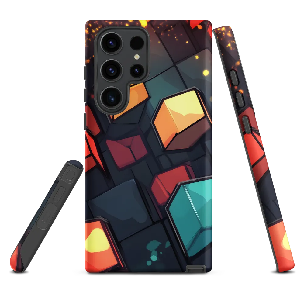 Abstract Geometric Digital Art | Phone Case